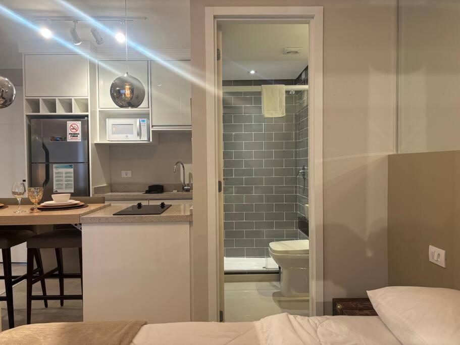 Studio Moderno Ap 32 Soho Life Curitiba Bagian luar foto