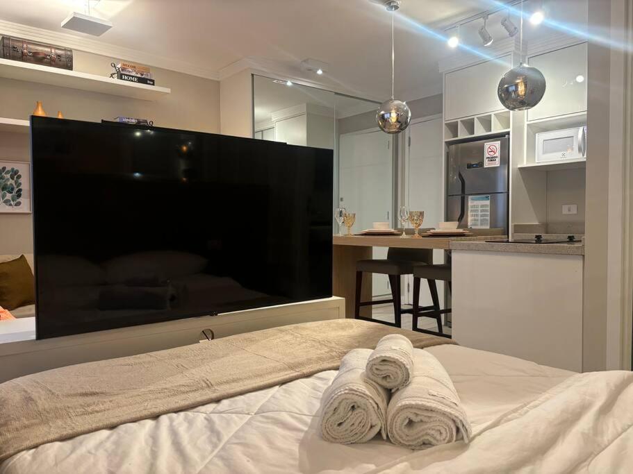 Studio Moderno Ap 32 Soho Life Curitiba Bagian luar foto