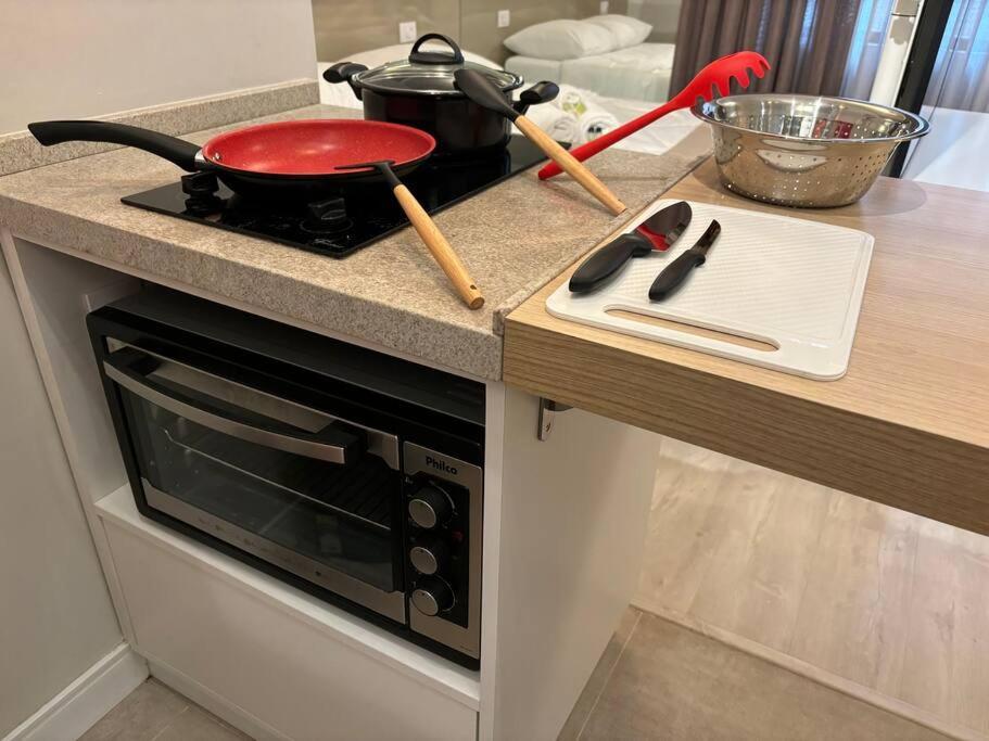 Studio Moderno Ap 32 Soho Life Curitiba Bagian luar foto